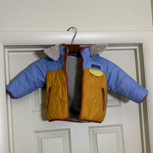 Reversible Patagonia Hooded baby Coat